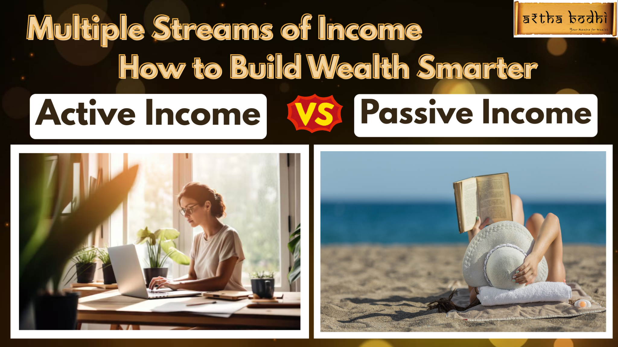 You are currently viewing Multiple Streams of Income: Active vs. Passive Income
